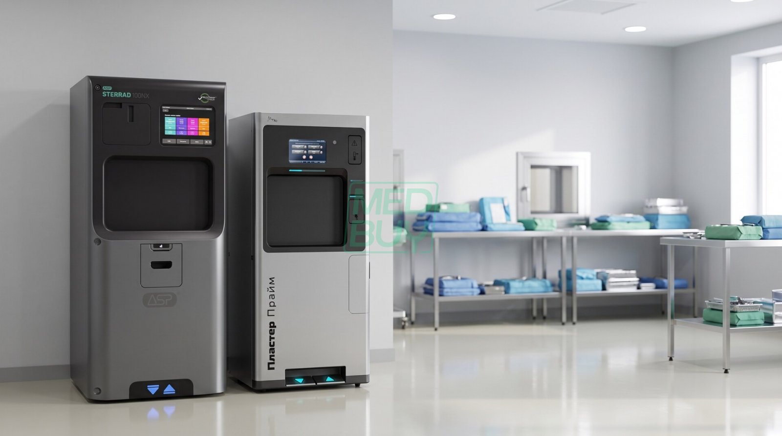 Плазменные стерилизаторы STERRAD 100NX и Пластер Прайм в ЦСО