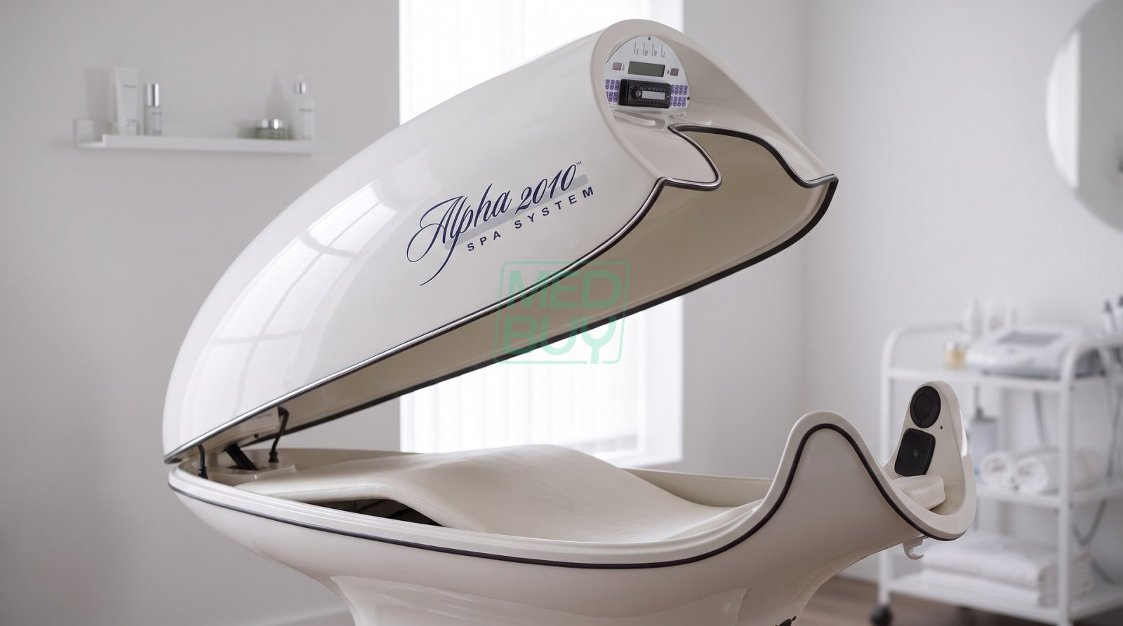 СПА-капсула Sybaritic Alpha 2010 Spa System в кабинете эстетической медицины