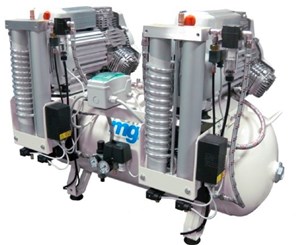 Безмасляный компрессор с осушителем 100/50 TANDEM PRIME SCE  MGF