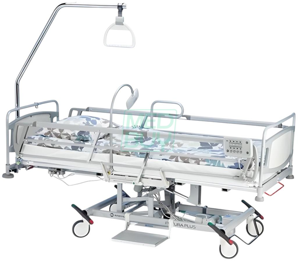 Больничная функциональная кровать Futura Plus hydraulic Merivaara _0