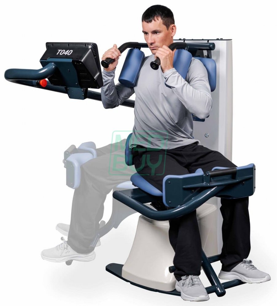 Тренажер с БОС для пояснично-грудного вращения Ormed Strong Back Т040 _2
