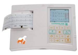 3 канальный ветеринарный электрокардиограф ar600view bt VET Cardioline _1