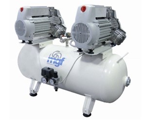 Безмасляный компрессор без осушителя 100/50 TANDEM PRIME S MGF _1
