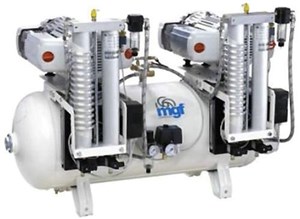 Безмасляный компрессор с осушителем 100/30 TANDEM PRIME SCE MGF _1