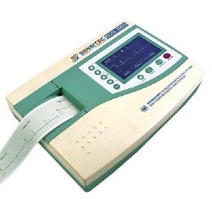 Цифровой одноканальный электрокардиограф ECG-1001B SENSITEC _1