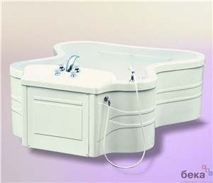 Большая ванна в форме бабочки Butterfly tub BEKA Hospitec
