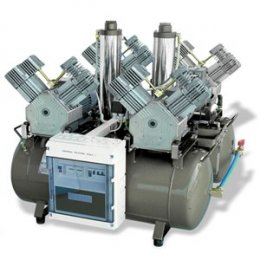 Компрессорная станция DK-50 4х2V DRY Ekom (без кожуха)