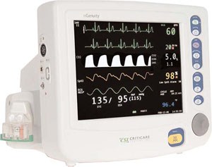 Монитор пациента nGenuity 8100 E (P)+CO2 Criticare